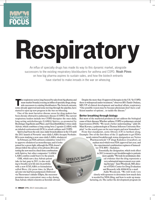 MM&M: Respiratory