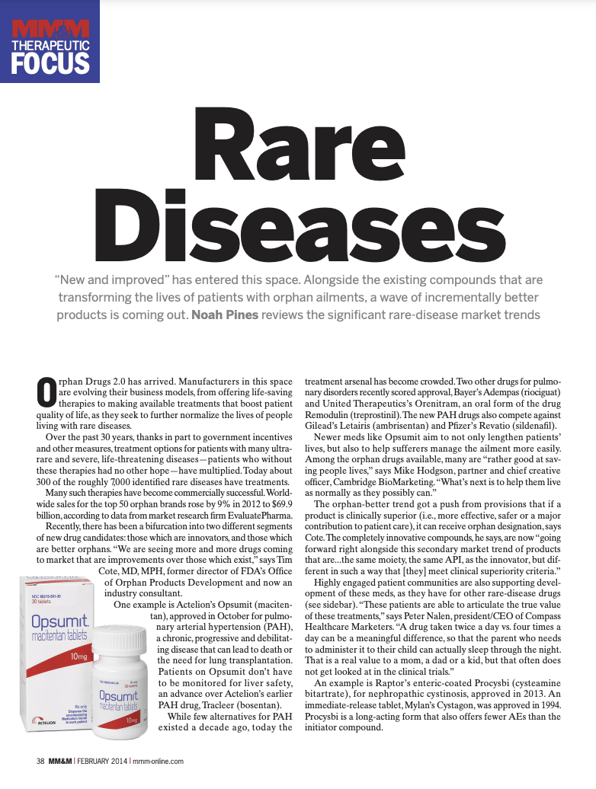 MM&M: Rare Diseases