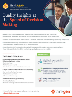 Quality Insights at the Speed of Decision Making